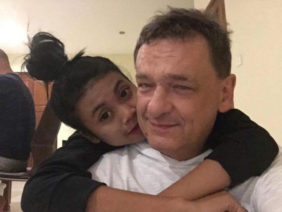 Piotr Tymochowicz i jego przyszła żona Sa Na