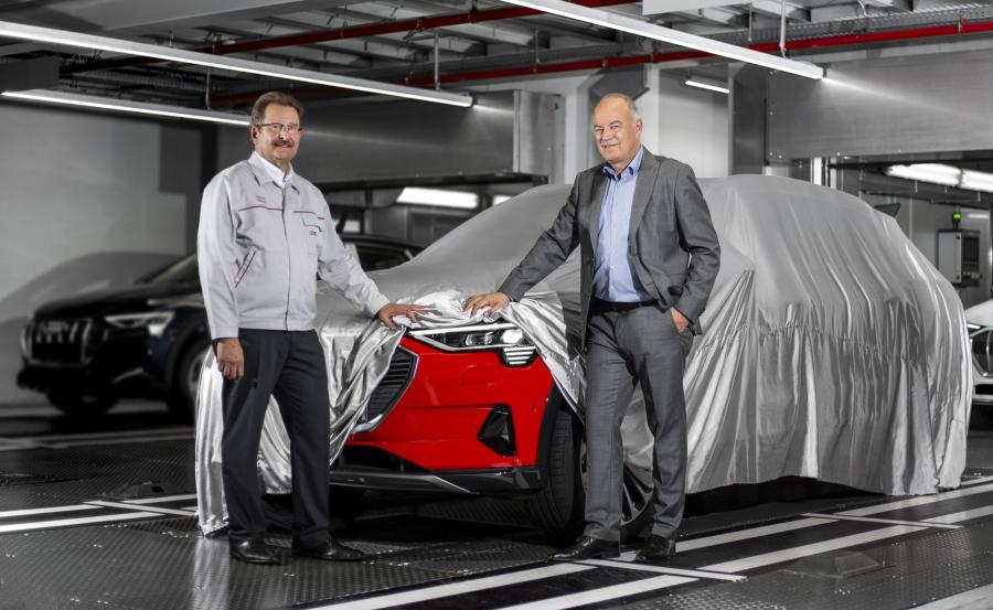 Audi startuje w przyszłość. W Brukseli ruszyła seryjna produkcja elektrycznego modelu e-tron