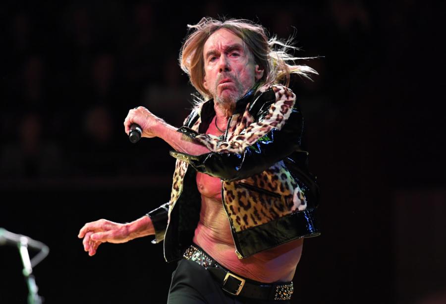 Iggy Pop podczas koncertu w Sydney, 15 kwietnia 2019 roku