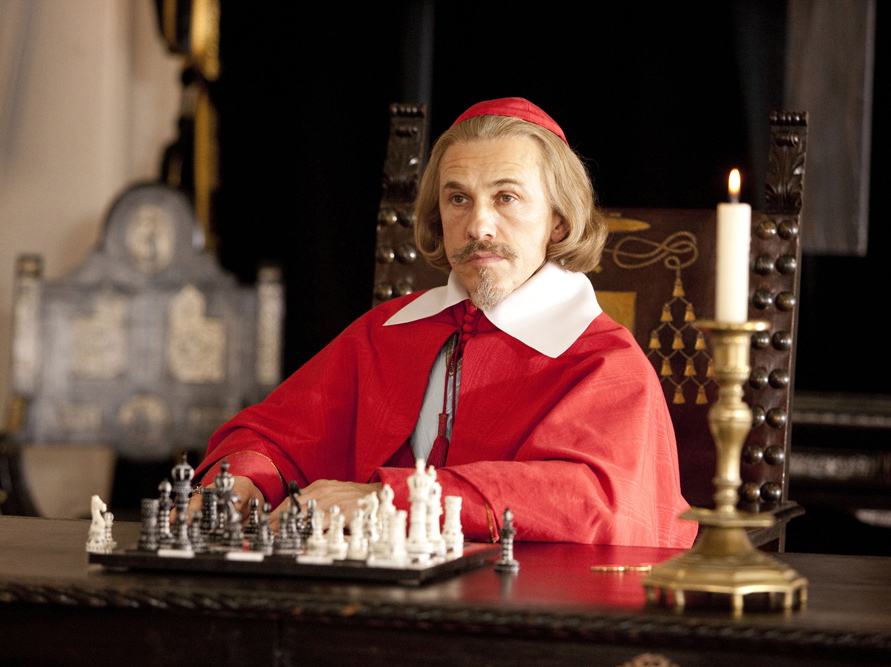 Christoph Waltz w "Trzech muszkieterach"