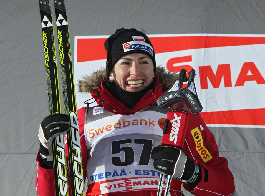Justyna Kowalczyk wygrała mistrzostwa... Estonii - Sporty zimowe kobiet