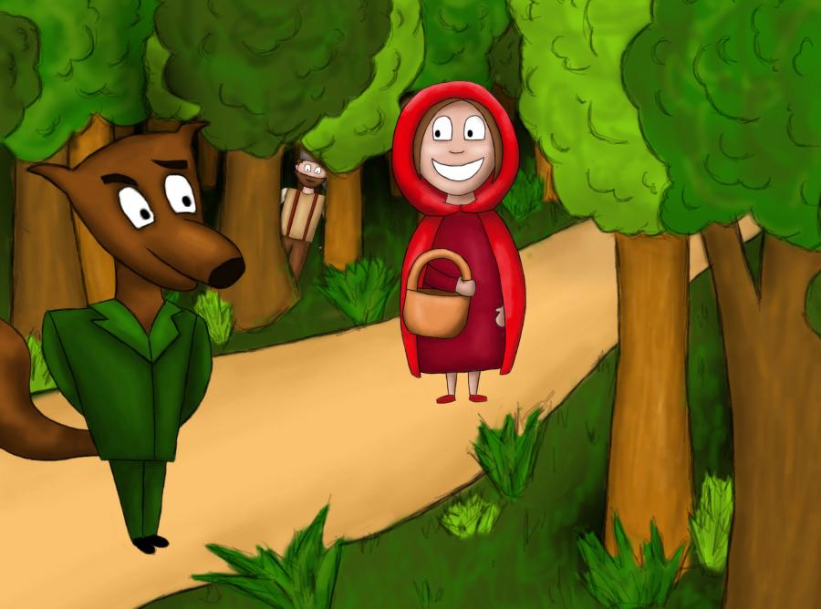 Ponieważ Babcia Czerwonego Kapturka Niedomagała Wnuczka Niosła Jej Czerwony Kapturek doprowadza dzieci do płaczu - Aktualności - Zdrowie