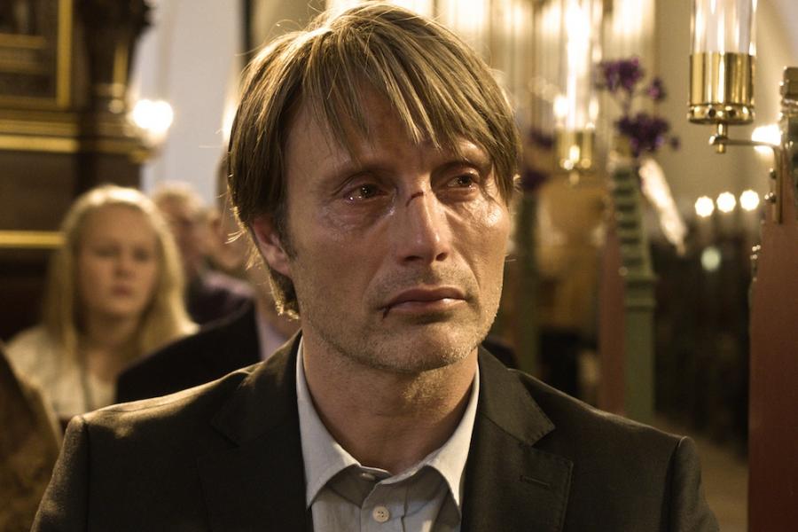 Mads Mikkelsen w filmie "Polowanie"