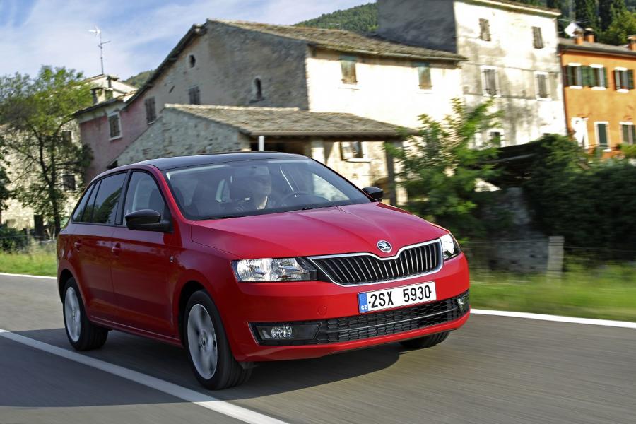 Skoda rapid spaceback - pierwsza jazda