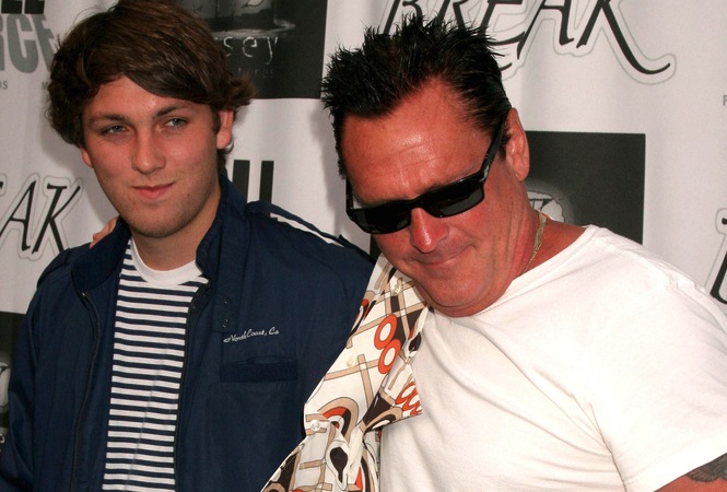 Michael Madsen (na zdjęciu z synem Christianem)