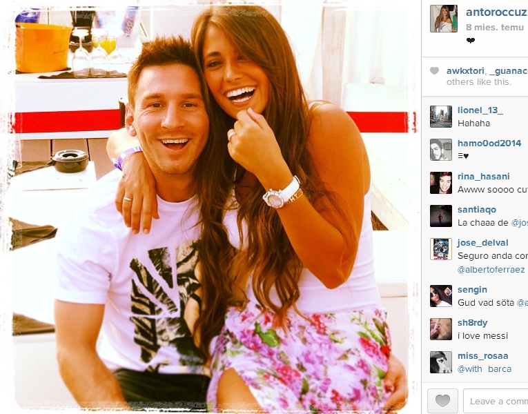 Antonella Roccuzzo i Lionel Messi