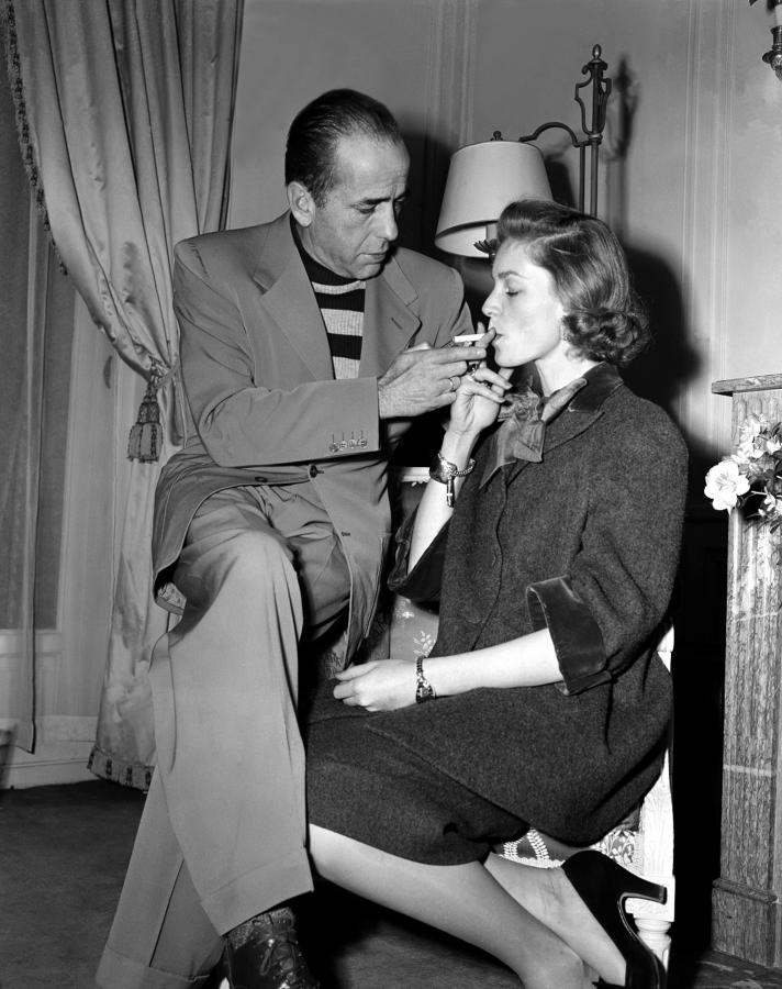 Lauren Bacall i Humphrey Bogart w 1951 roku