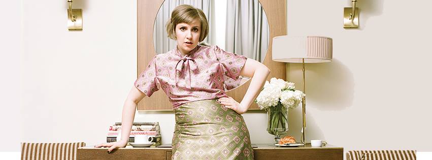 Lena Dunham z okładki książki "Nie taka dziewczyna"