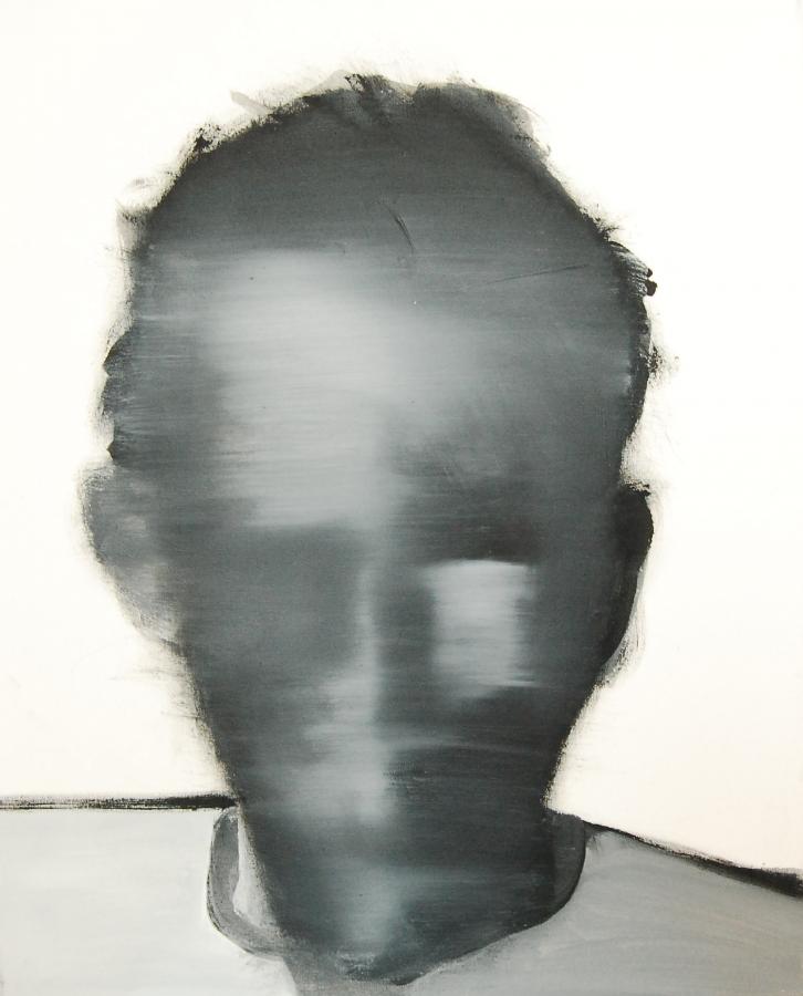 "Szkice do portretu 7", Cezary Bednarczyk, olej na płótnie, 50x40 cm