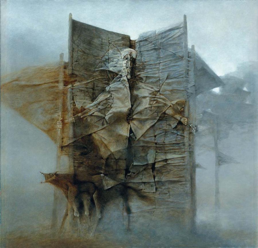 FZ, 1987, olej, 88 x 92 cm