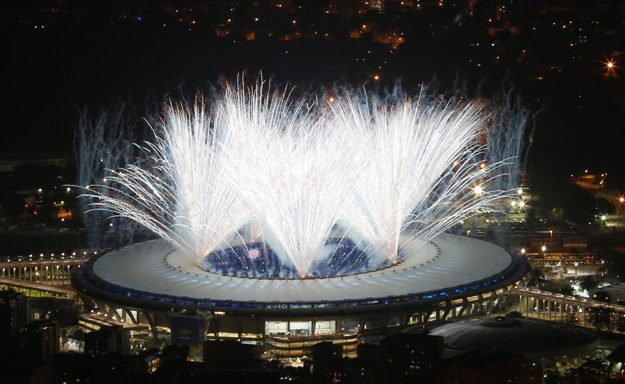 Igrzyska w Rio de Janeiro rozpoczęte. Znicz zapalił były maratończyk Vanderlei de Lima