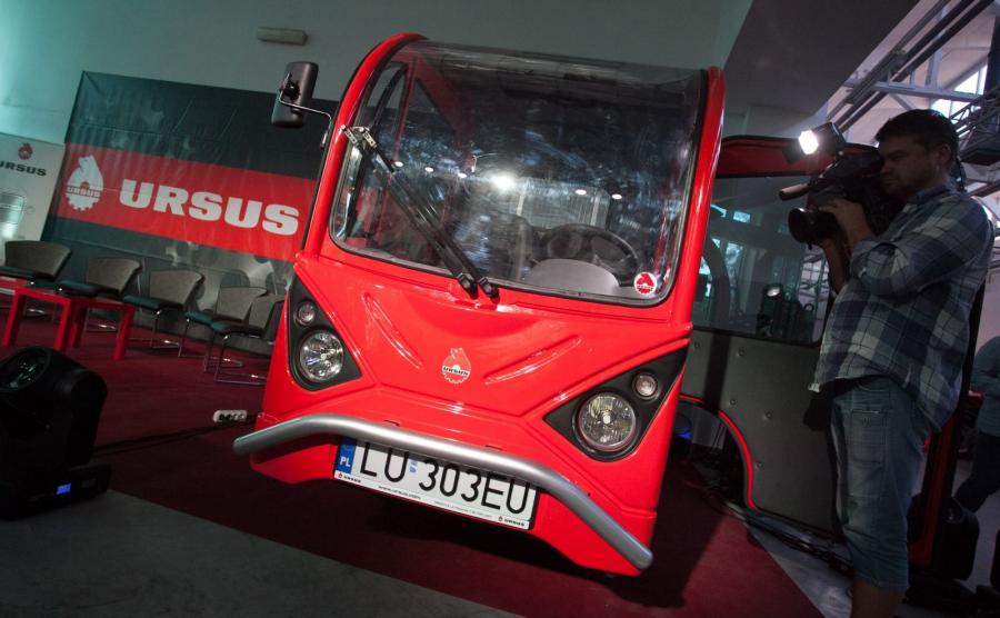 Pierwszy dostawczy samochód elektryczny Ursusa