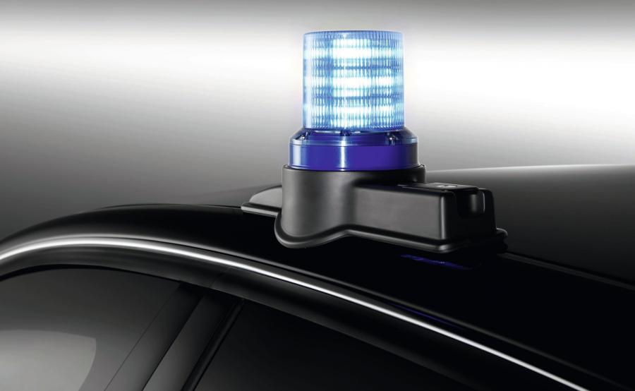 Audi A8 L Security - sygnalizacja auta uprzywilejowanego